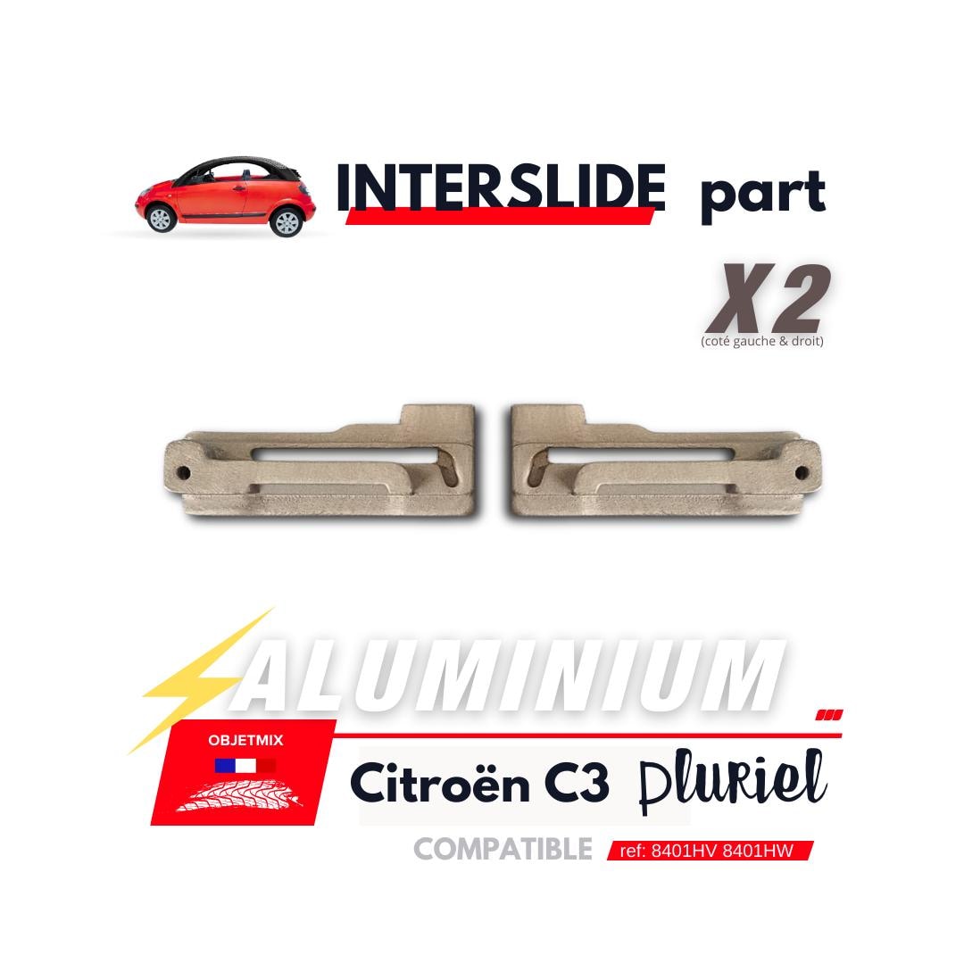 Convertible Top Aluminum Interslide Repair Kit - CITROËN C3