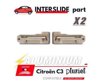 Convertible Top Aluminum Interslide Repair Kit - CITROËN C3 PLURIEL - 8401HV 8401HW
