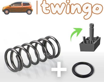 Repair Kit for Renault Twingo 1 Trunk - Seal + Spring