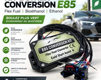 E85 conversion kit - 3, 4, 6, 8 Cylinders - Flex Fuel Bioethanol Ethanol
