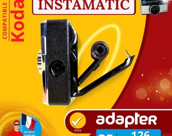 126 Camera Adapter for 35mm Film - Convert Your Instamatic to 35mm