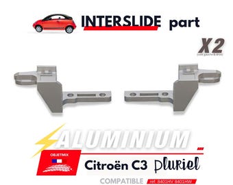 Aluminum Interslide Soft Top Slide Kit - CITROËN C3 PLURIEL - 8401HV 8401HW