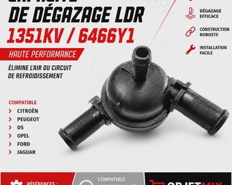 LDR Degassing Capacity 1351KV / 6466Y1 – Citroën Peugeot DS Opel Ford Jaguar