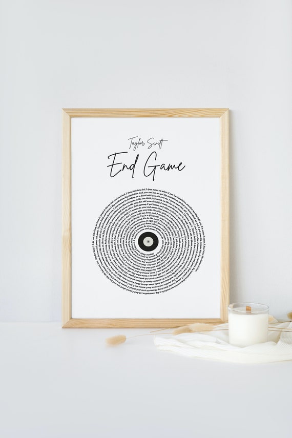 Lyrics Art. - End Game // Taylor Swift