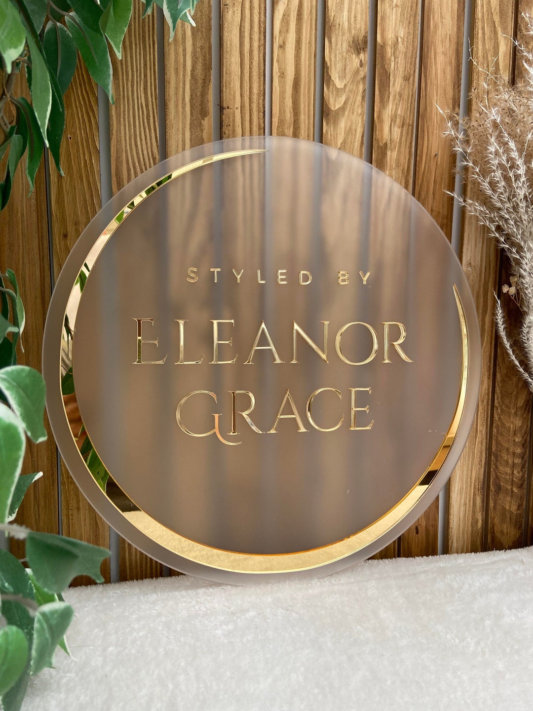 40cm 3D Acrylic Logo Sign | Custom Raised Sign for Businesses - Etsy UK