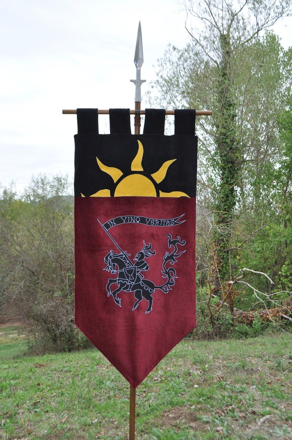 Standard / Banner / Flag / Flag / Banner / the Witcher / Etsy