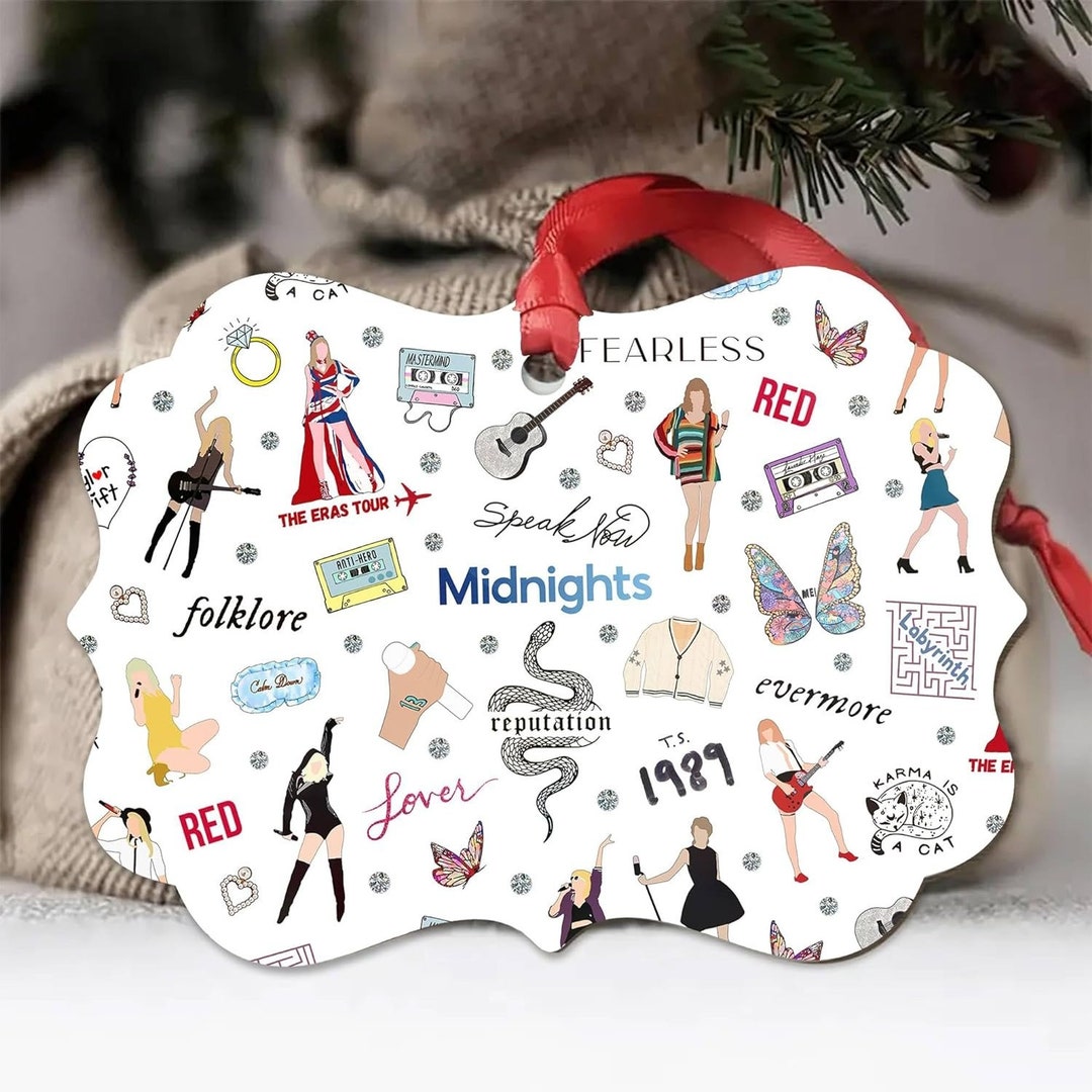 Christmas Decorations Music Themed Christmas Ornaments Etsy