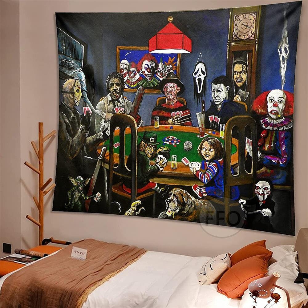 The Horror Scary Movie Tapestry