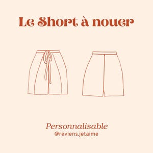 Pantalones cortos tailandeses para atar dos veces.