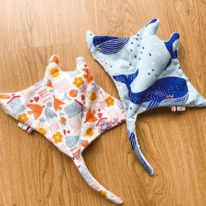 Customizable: Manta Ray Soft Toy Small