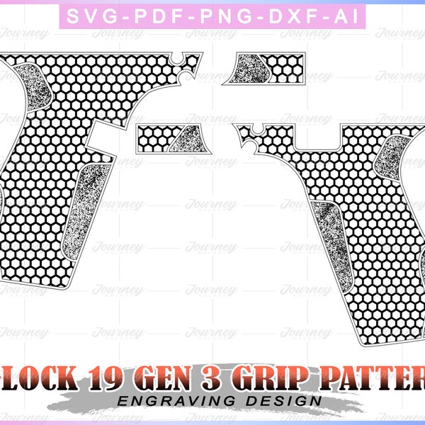 Template Glock Engraving Etsy