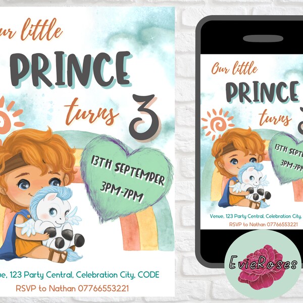 Baby Hercules Invitations - Etsy