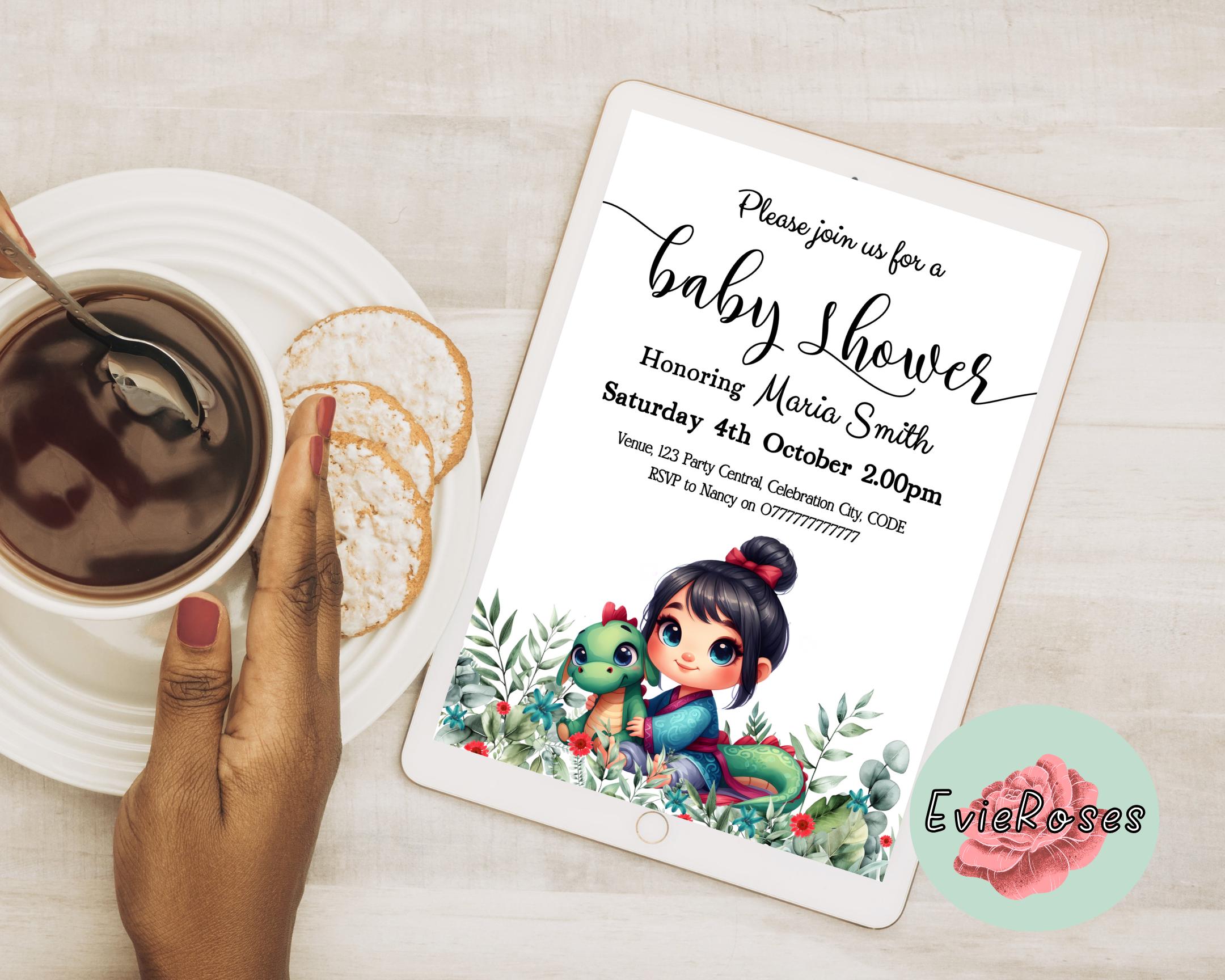 Mulan baby shower - Etsy México, image size:2160x1728