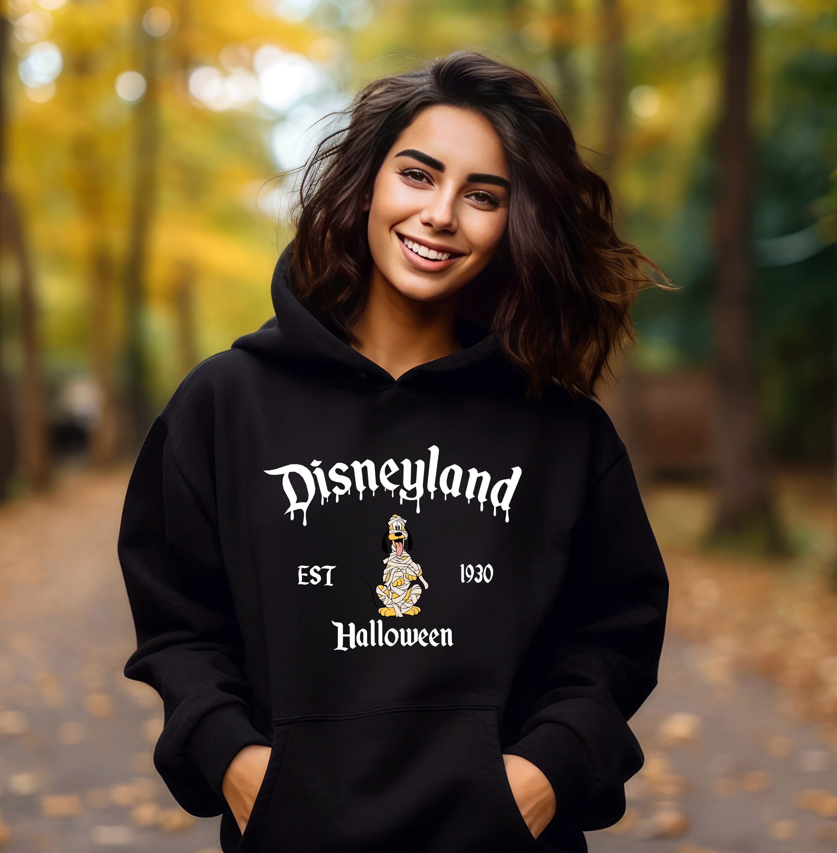 Buy Disneyland Halloween Hoodie Disneyland Sweater Cute Online in India -  Etsy