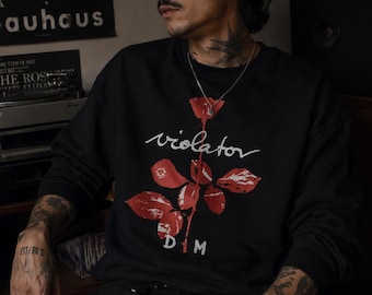 Depeche Mode Sweatshirt, Alternative Rock, Band, Depeche Inspired Graphic Shirt, Music Sweatshirt, Crewneck, Unisex, Sweater