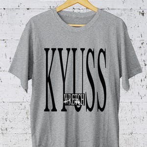 Kyuss Wretch T-shirt, Kyuss Album Inspired Graphic Tees, Rock Band, Unisex T-shirt