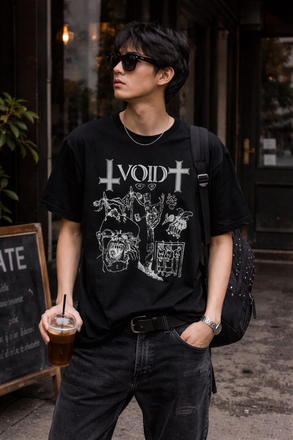 Void T-shirt, Void Album Inspired Graphic Tees, Hardcore Punk