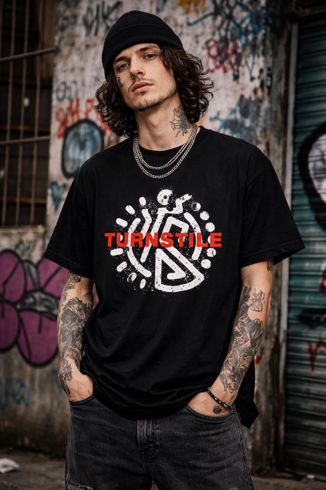 Turnstile Graphic T-shirt | Punk Rock Band Tee | Unisex Fan Gift