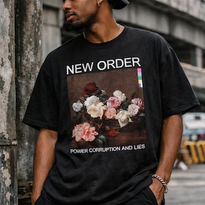 New Band Order T-shirt, English Rock, Band Shirt, Rock Merch, Music Merch, Gifts for Him, Gifts for Her, Unisex T-shirt