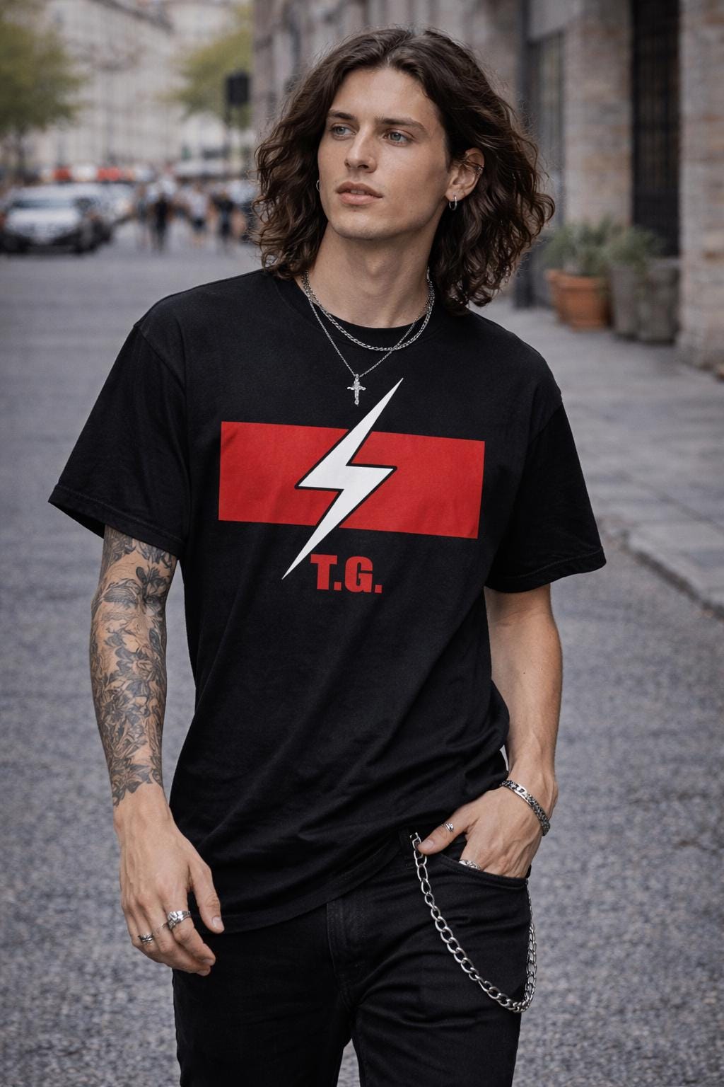 Throbbing Gristle Logo T-shirt, TG Shirt, Industrial Music, Music