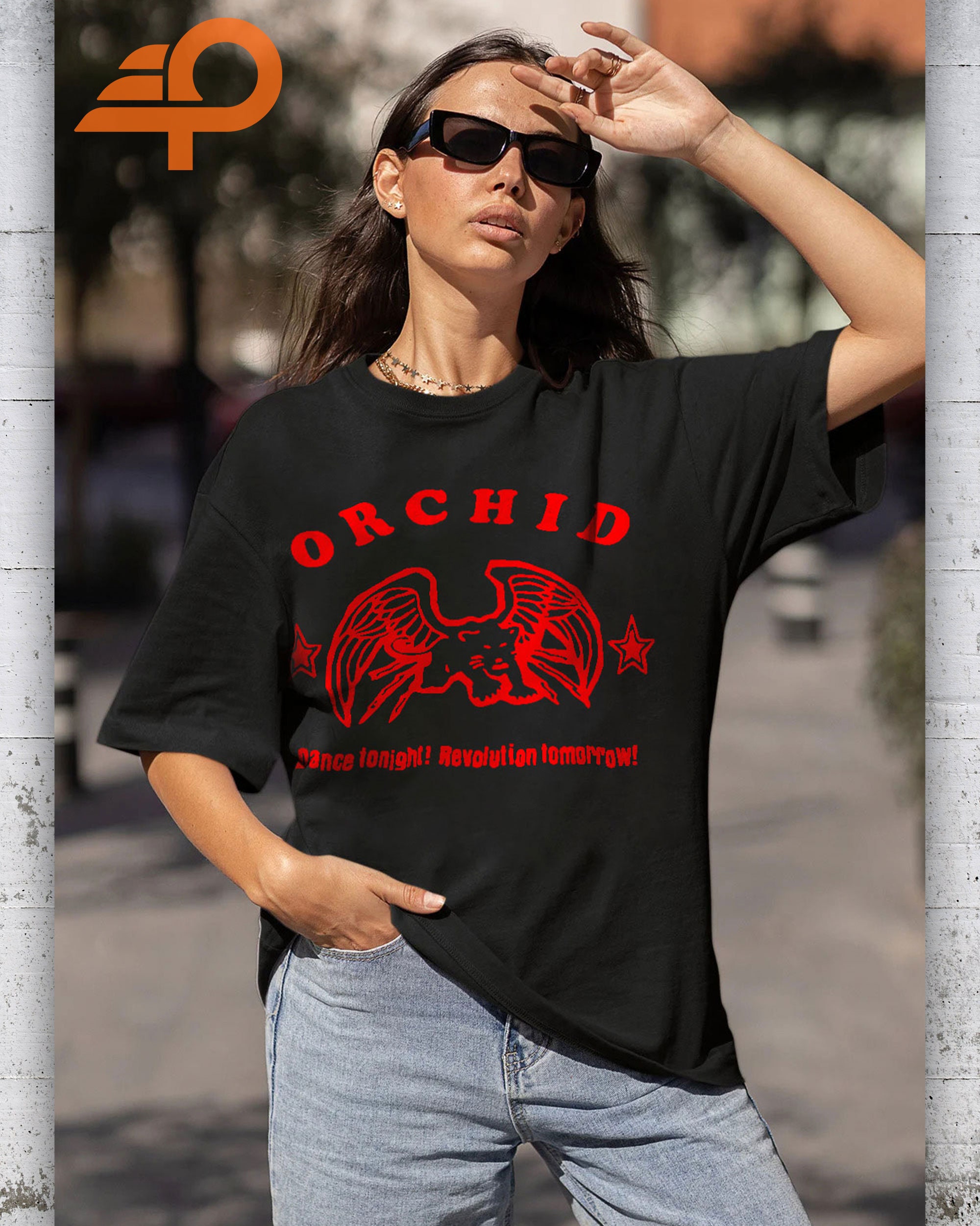 Orchid T-shirt, Band Inspired Graphic Tees, Hardcore Punk