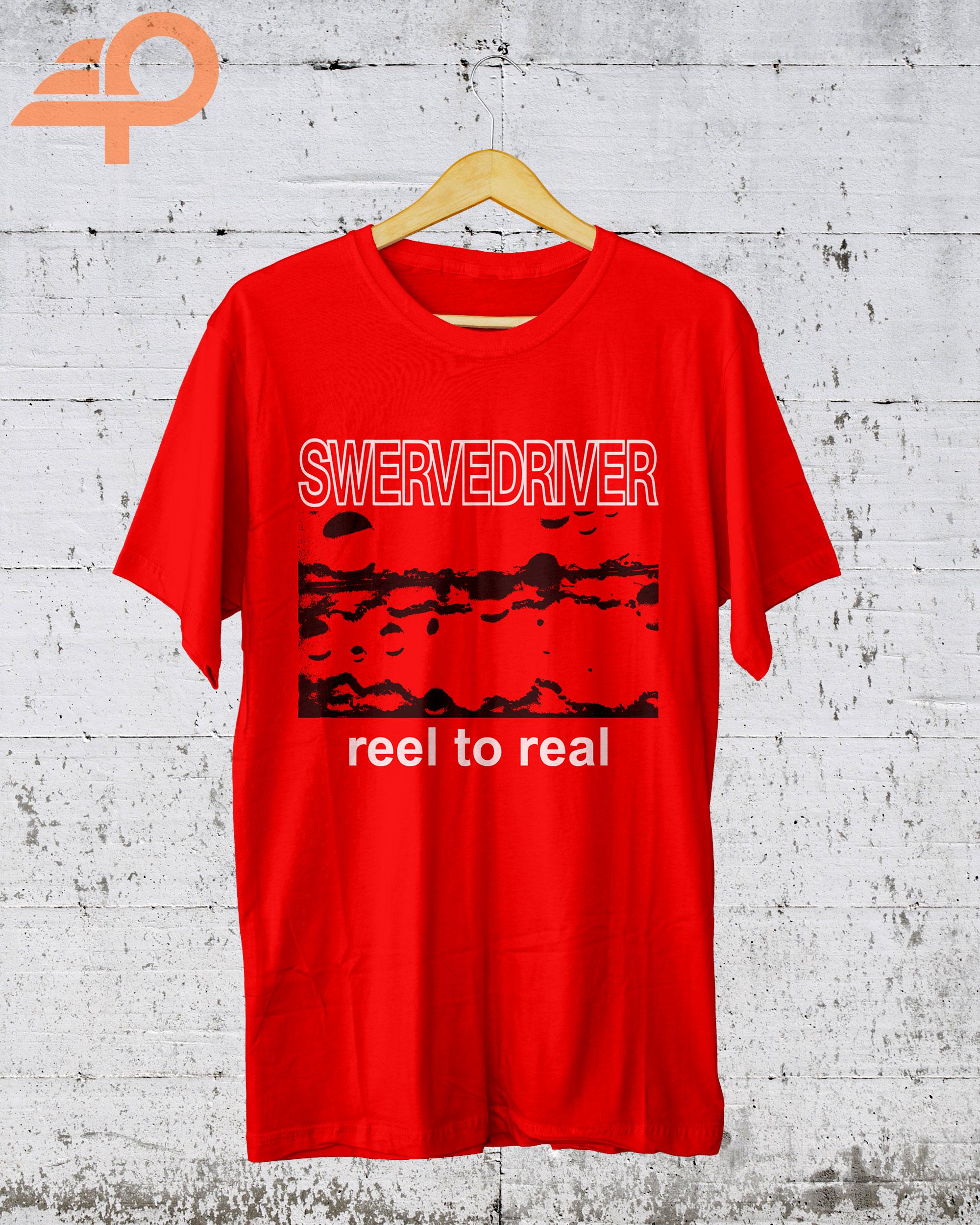 Reel to Real Swervedriver T-shirt, Swervedriver Inspired Graphic 