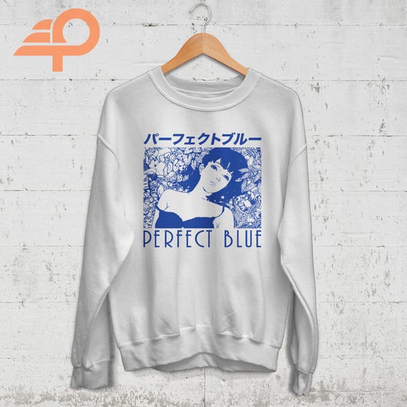 Perfect Blue Sweatshirt, Anime Fan, Anime Sweater, Harajuku
