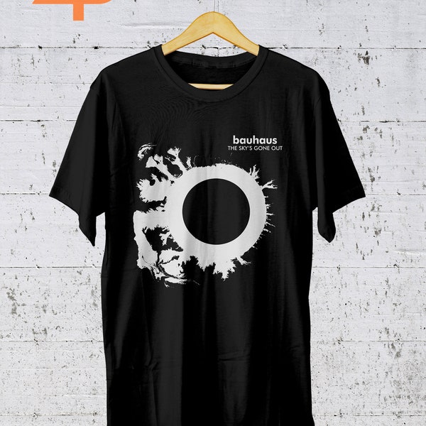 Bauhaus Skys Gone Out T-shirt, Bauhaus Shirt, Rock Band, Gothic Rock, Inspired Graphic Tees, Music Merch, Unisex T-shirt