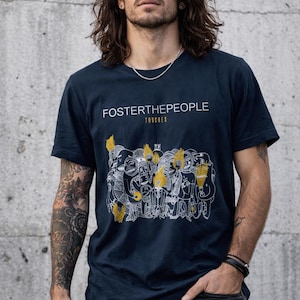 Foster People T-shirt, Indie Pop, Band, Album Inspired Graphic Tees, Music Shirts, Gifts for Fan, Unisex T-shirt