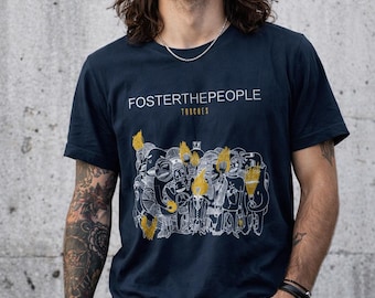 Foster People T-shirt, Indie Pop, Band, Album Inspired Graphic Tees, Music Shirts, Gifts for Fan, Unisex T-shirt