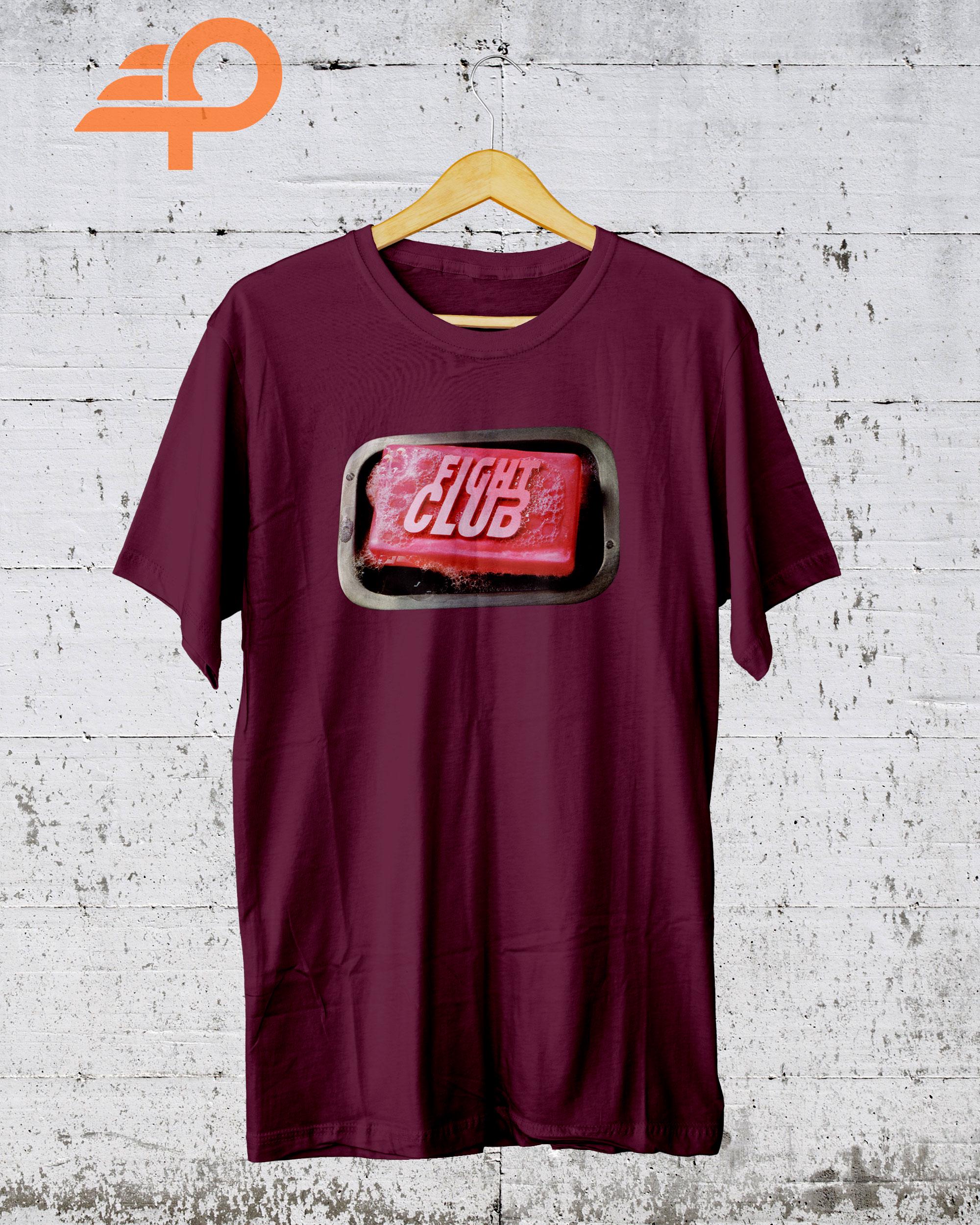 Fight Club Inspired T-shirt – Soap Bar Graphic Tee, Cult Movie 