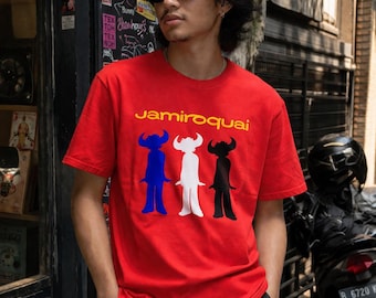 Jamiroquai T-shirt, Album Cover Inspired Graphic Tees, Music Tees