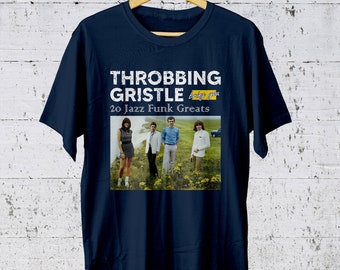 Throbbing Gristle 20 Jazz Funk Greats T-shirt, Throbbing Gristle