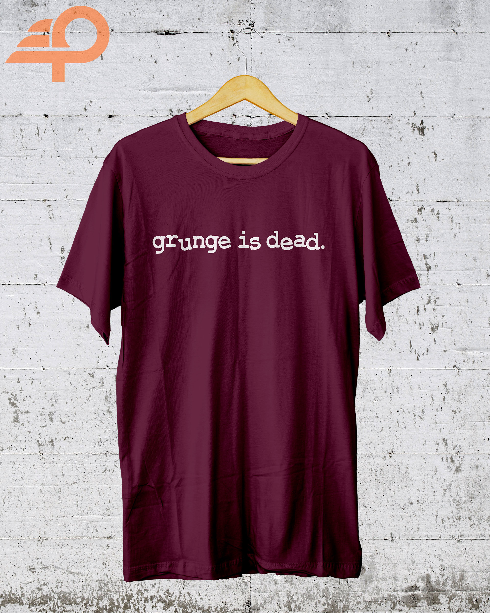 L size【ヴィンテージ】grunge is dead. T【60HMR】 60HMR グレー Tシャツ'grunge is dead.' - メルカリ