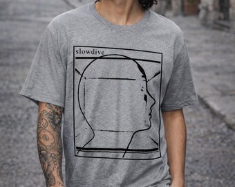 Slowdive Album T-shirt, Shoegaze, Band, English Rock, Slowdive Shirt, Music Merch, Unisex T-shirt