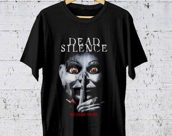 Dead Silence T-shirt, Funny Shirt, VTG 90's Movie Poster Inspired