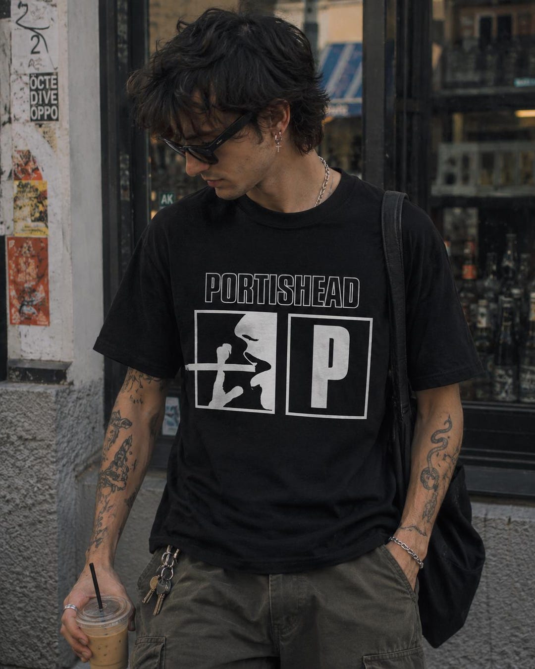 Portishead T-shirt, Dummy Album Cover Graphic Tee, Vintage 90s