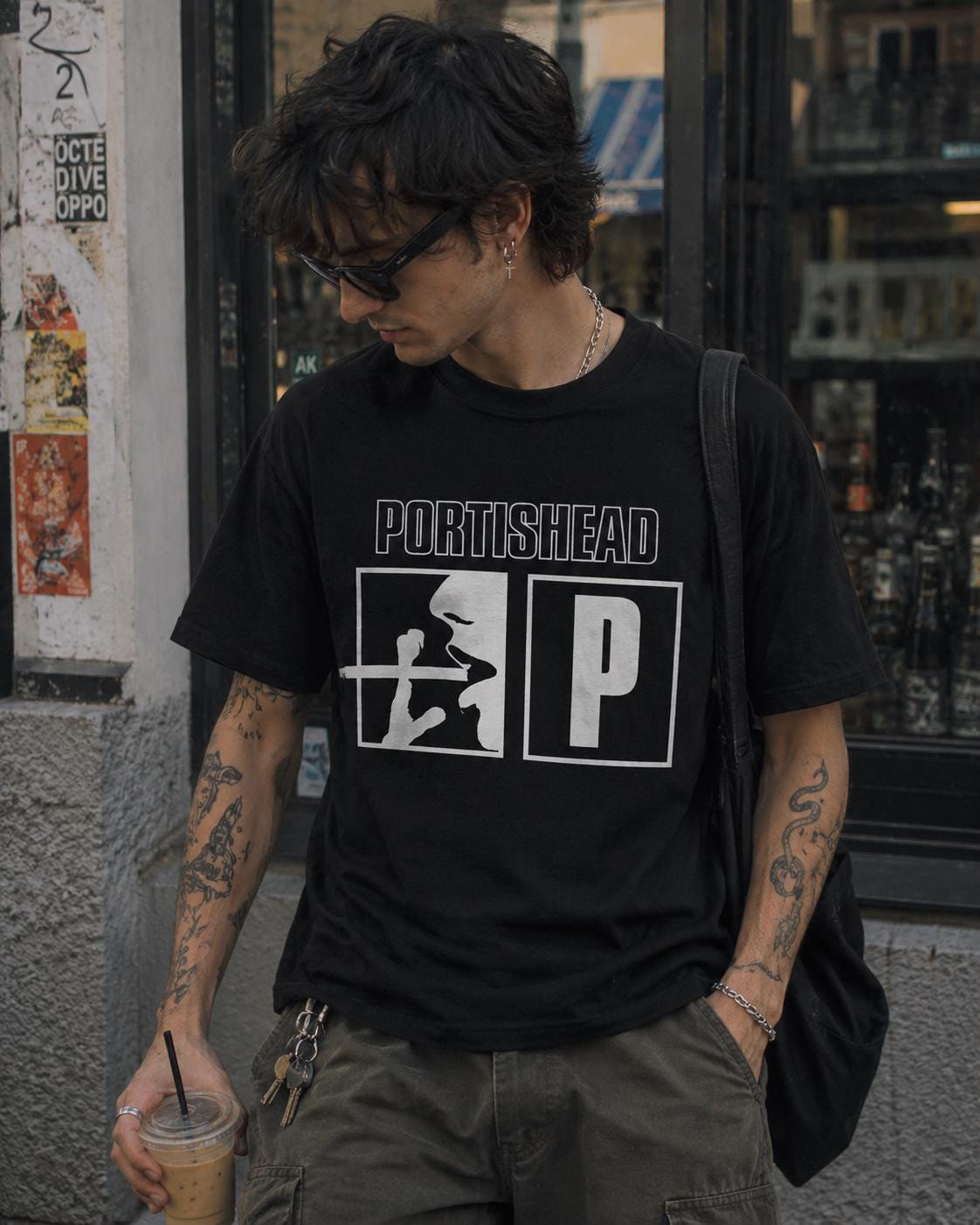 Portishead T-shirt, Dummy Album Cover Graphic Tee, Vintage 90s