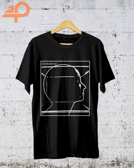 slowdive Tシャツ　L　souvlaki 黒 Slowdive Unisex T-Shirt - Souvlaki Album Tee - Music Band Gr