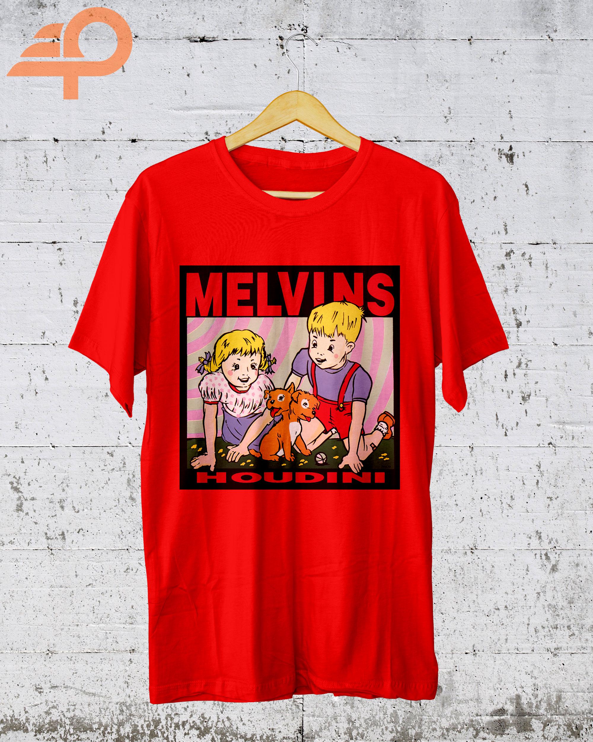 Melvins Houdini T-shirt, Melvins Album Inspired Graphic Tees, Rock 