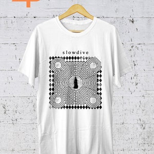 Slowdive Everything Is Alive T-shirt, Slowdive Shirt, Band, Shoegaze, English Rock, Music Merch, Unisex T-shirt