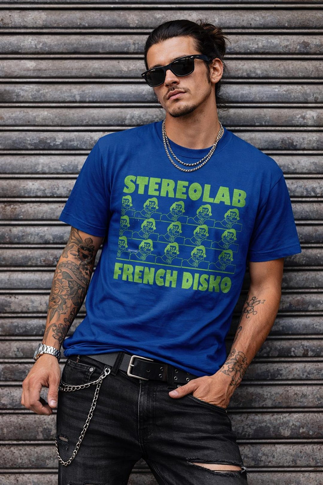 Stereolab French Disko T-shirt, Avant-pop Band, Stereolab Shirt