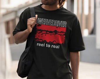 Reel to Real Swervedriver T-shirt, Swervedriver Inspired Graphic Tees, Band, Music Tees, Unisex T-shirt