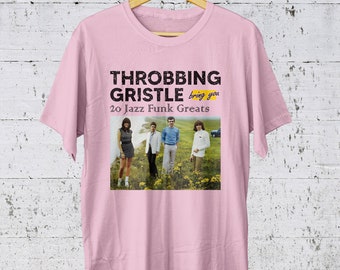 Throbbing Gristle 20 Jazz Funk Greats T-shirt, Throbbing Gristle