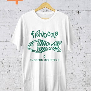 Modern Industry Fishbone T-shirt, Ska, Punk, Metal, Alternative Rock, Band Shirt, Music Tee, Gifts Idea