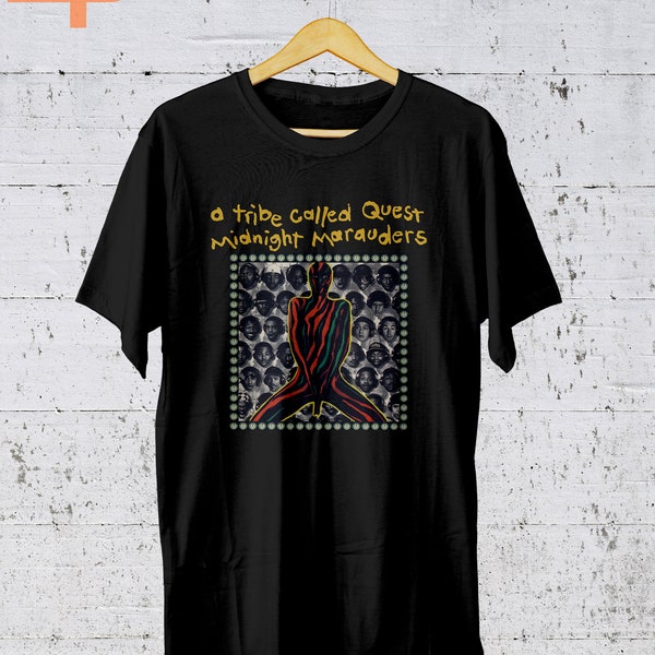 A Tribe Called Quest T-shirt, Midnight Marauders Shirt, Hip Hop Shirt, Progressive Rap, Music Merch, Unisex T-shirt