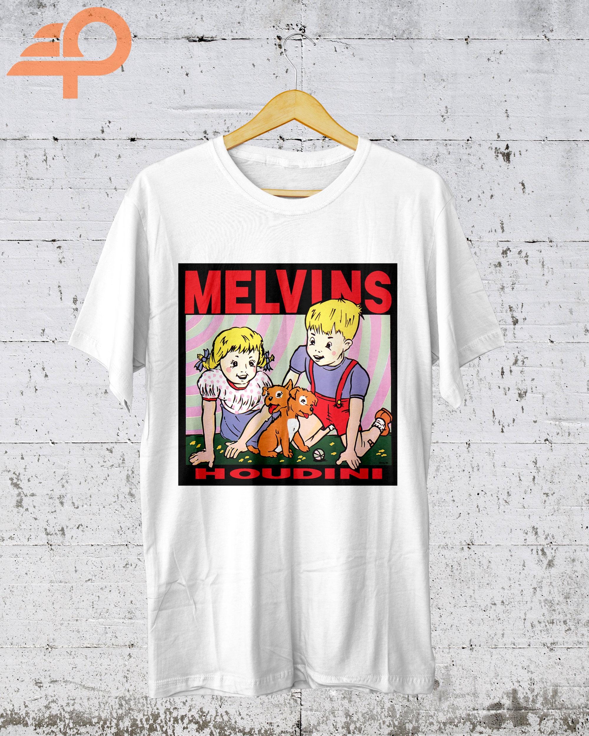Melvins Houdini T-shirt, Melvins Album Inspired Graphic Tees, Rock