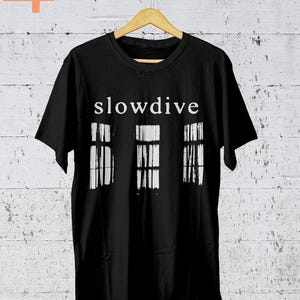 Slowdive Window T-shirt, Slowdive Album Inspired Graphic Tees, Shoegaze, English Rock, Music Shirts, Unisex T-shirt