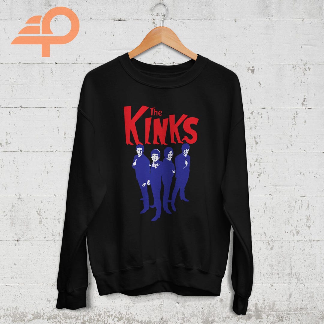 The Kinks Sweatshirt, Rock Band, the Kinks Inspired Graphic Shirt ...