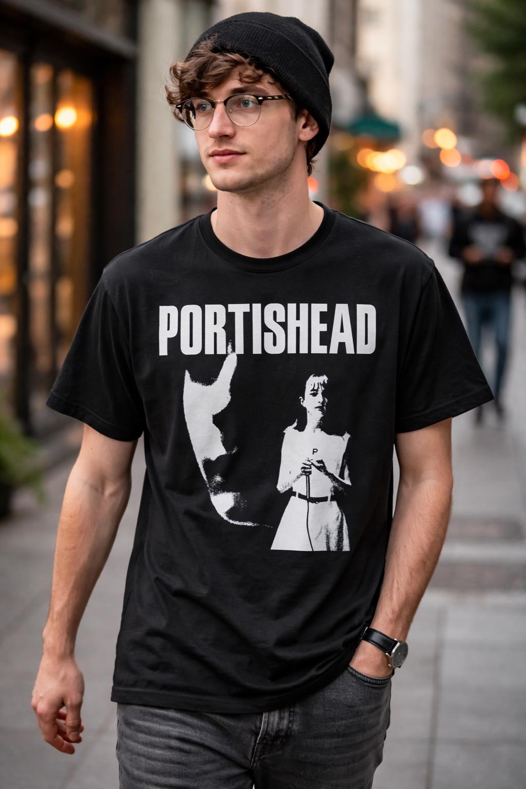 Portishead 'all Mine' T-shirt - Alternative Rock Band Tee - Etsy
